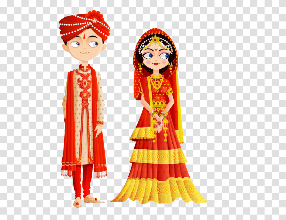 Weight Loss For Wedding Other Events Indian Bride Clipart, Doll, Toy, Costume Transparent Png
