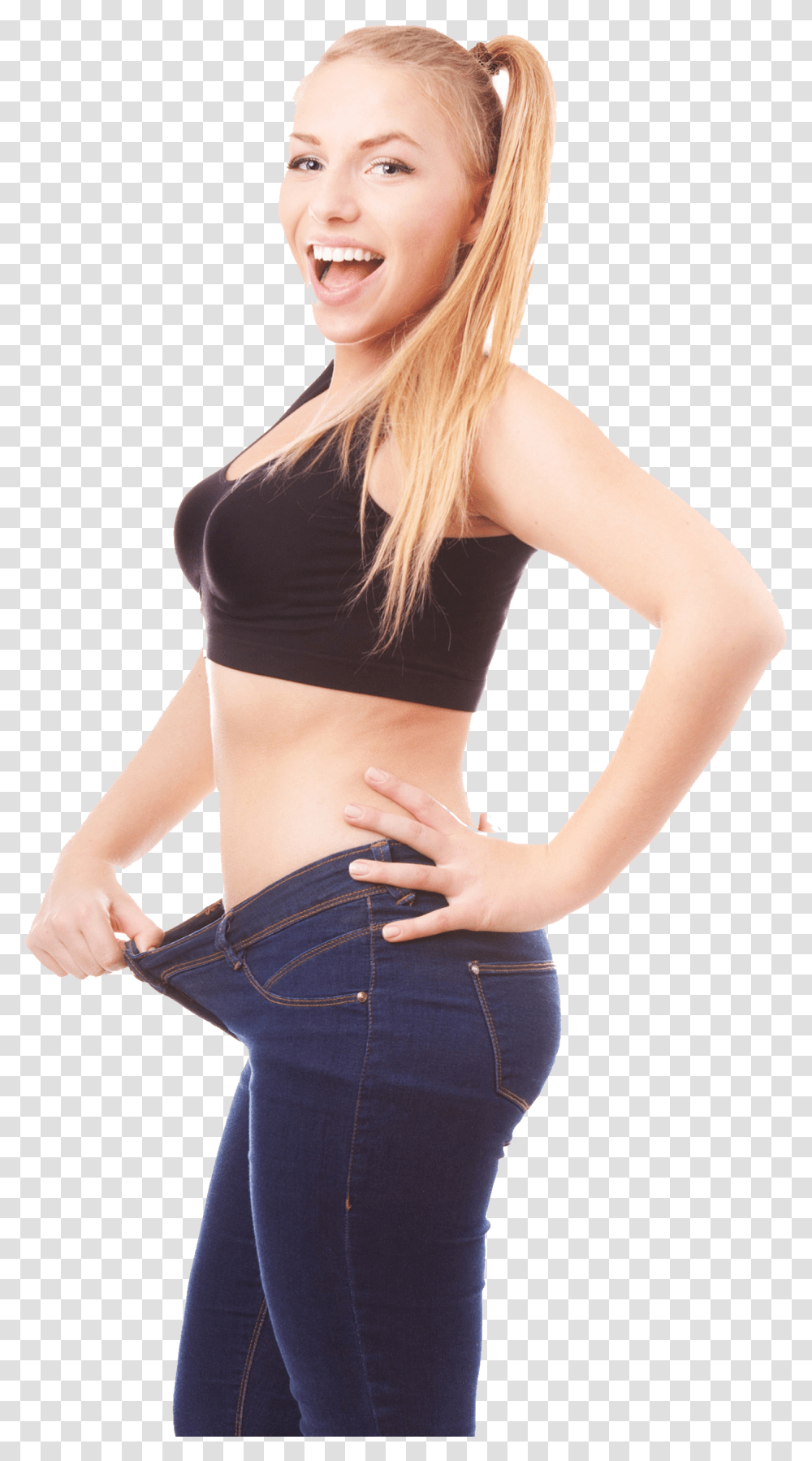 Weight Loss Free Download Weight Loss After And Before, Pants, Apparel, Jeans Transparent Png