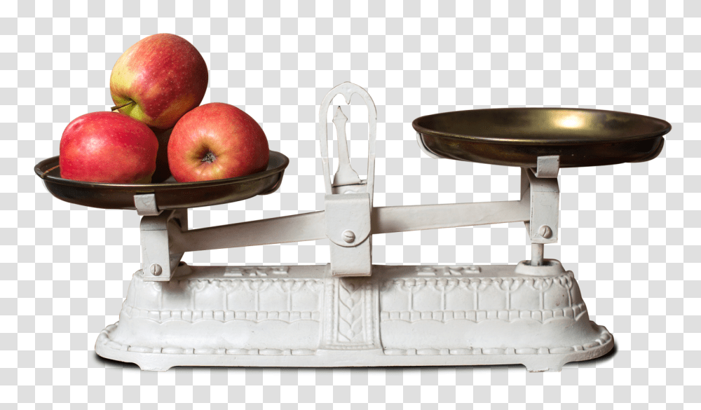 Weight Scale And Apple Image, Fruit, Plant, Food, Sink Faucet Transparent Png