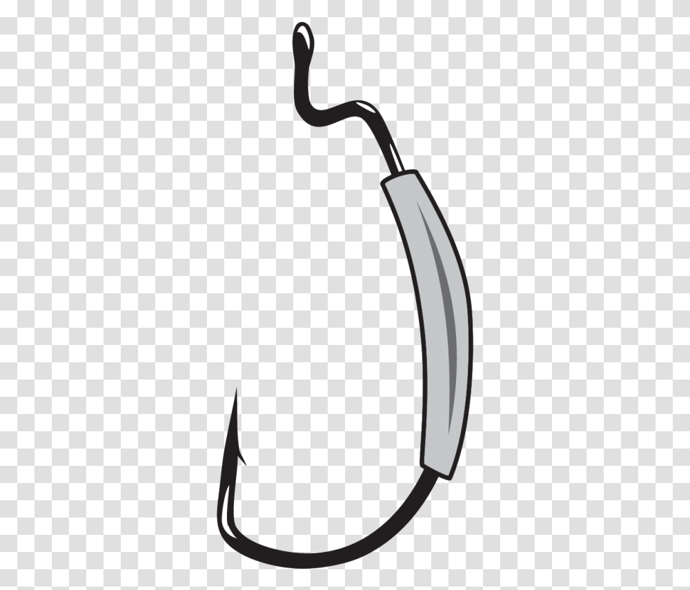 Weighted Worm Hooks, Blade, Weapon, Weaponry, Razor Transparent Png
