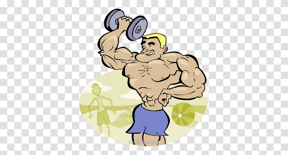 Weightlifter Muscleman Macho Man Royalty Free Vector Clip Art, Face, Person, Vegetation, Plant Transparent Png