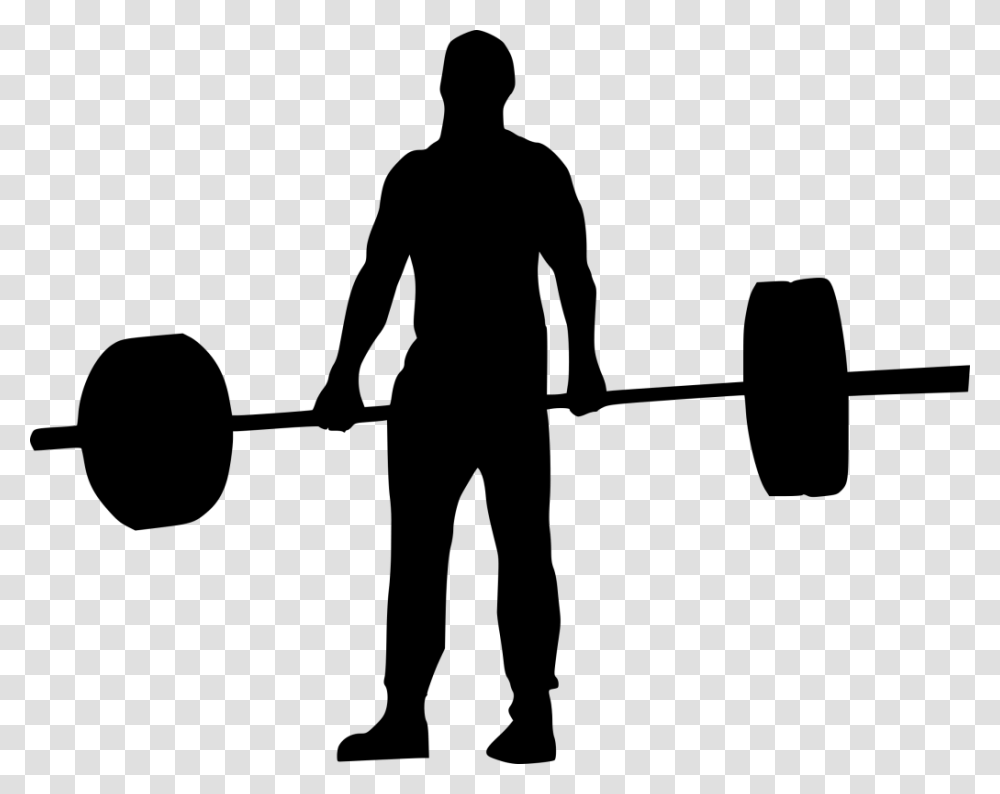 Weightlifter Silhouette At Getdrawings Powerlifting, Gray, World Of Warcraft Transparent Png
