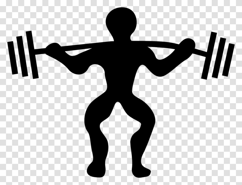 Weightlifter Strong Strength Weights Training Lifting Weights Clipart, Gray, World Of Warcraft Transparent Png