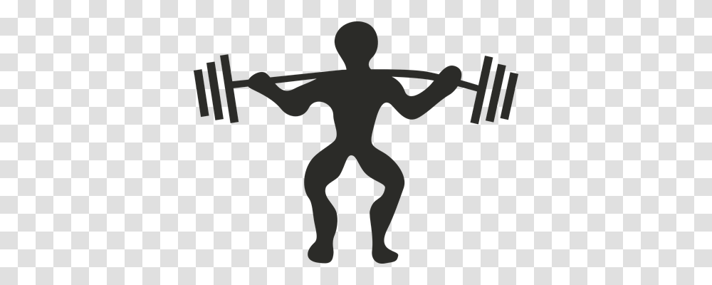 Weightlifting Sport, Silhouette, Crowd, Gun Transparent Png