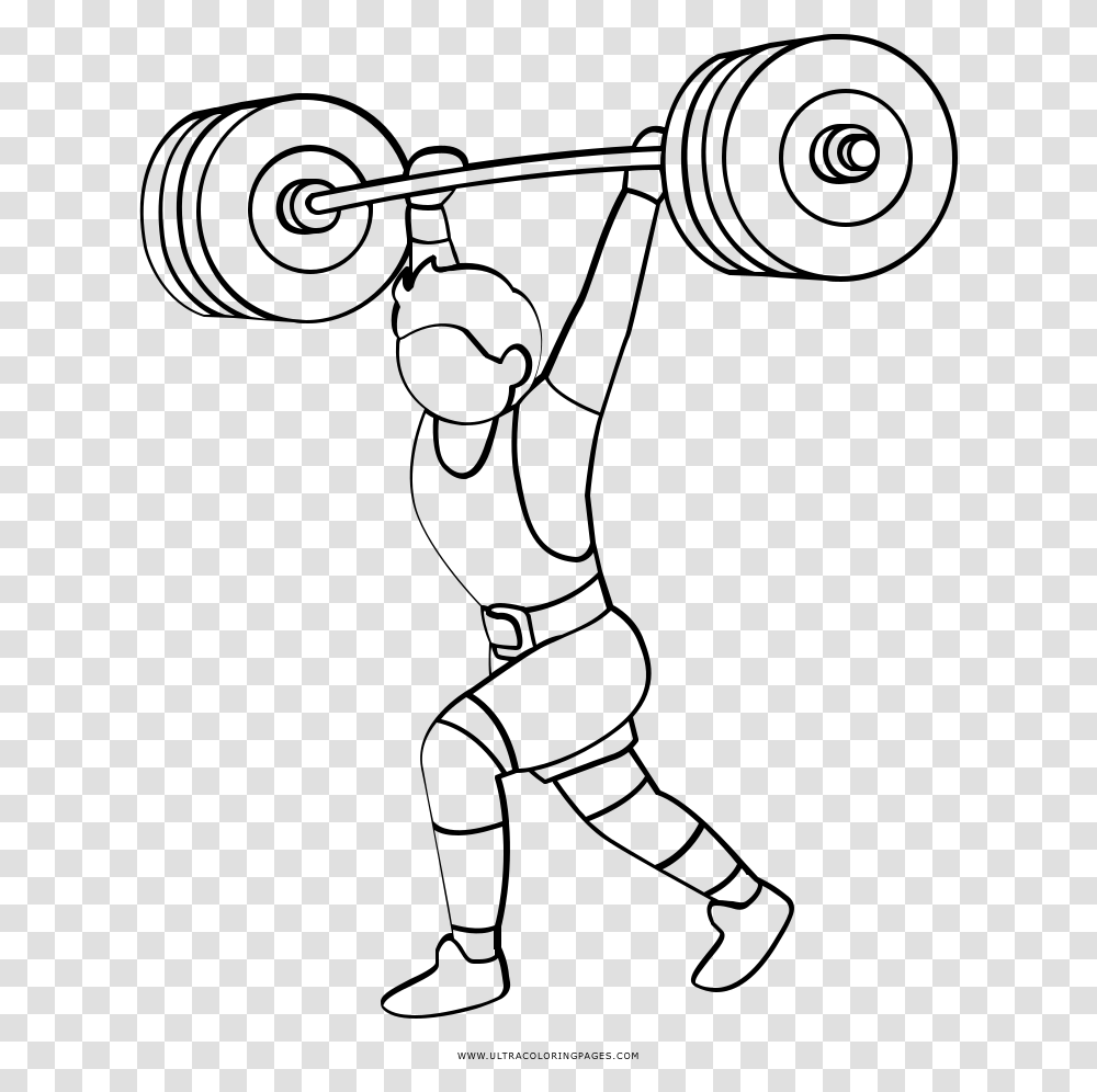 Weightlifting Coloring, Gray, World Of Warcraft Transparent Png