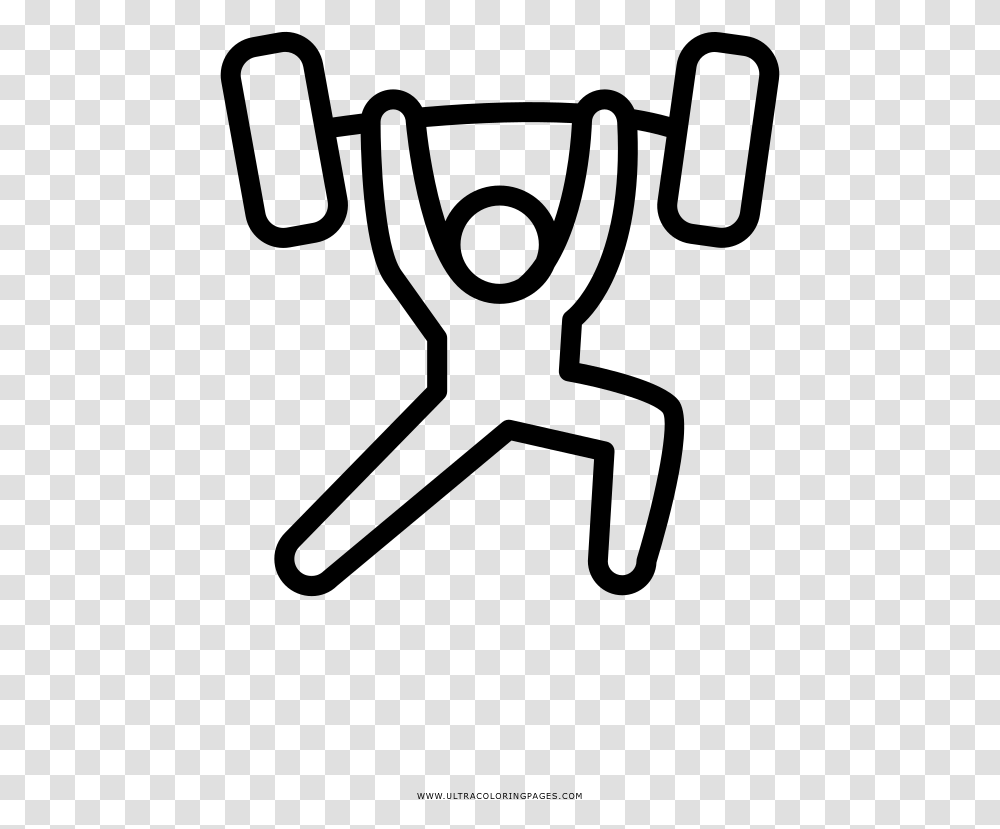 Weightlifting Coloring, Gray, World Of Warcraft Transparent Png