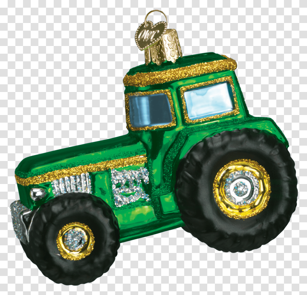 Weihnachtsbaum Deko Traktor, Vehicle, Transportation, Tractor, Tire Transparent Png