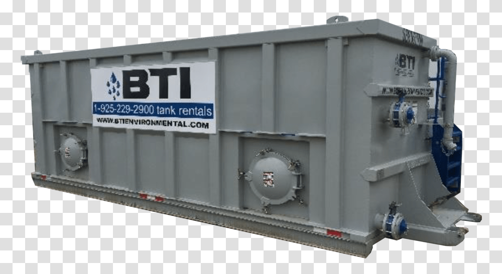 Weir Tanks Machine Tool, Shipping Container, Freight Car, Vehicle, Transportation Transparent Png