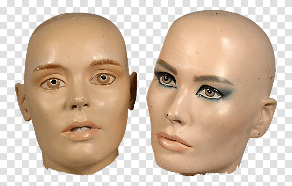 Weird Love Mannequin Head - Barrelhouse Face, Person, Human, Mouth, Lip Transparent Png
