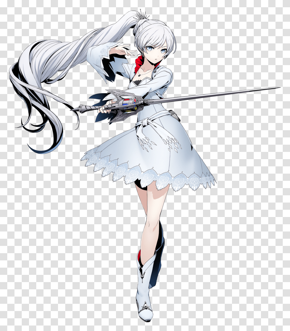 Weiss Schnee Blazblue Cross Tag Battle Weiss, Person, Dance, Drawing Transparent Png