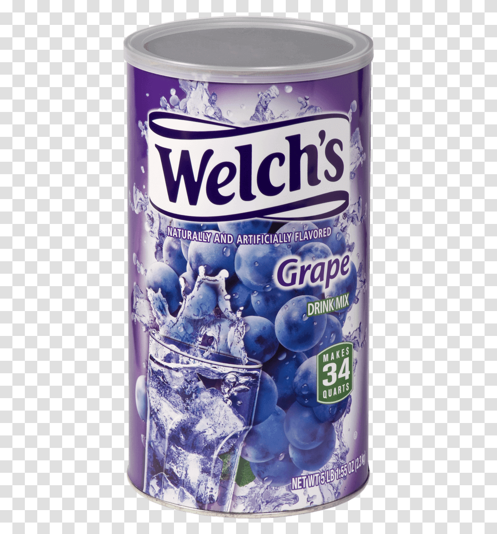 Welchs Grape Canister Welch's Grape Juice, Plant, Tin, Ice Cream, Dessert Transparent Png