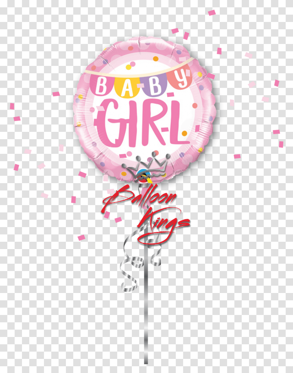 Welcome Baby Girl Banner Happy Birthday Princess Tiana, Paper, Confetti, Balloon, Flyer Transparent Png