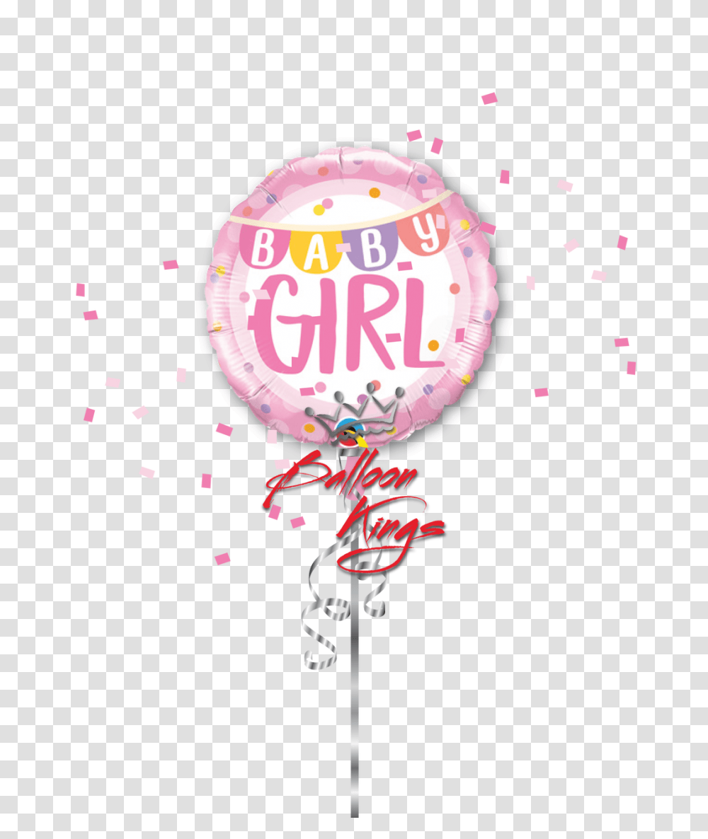 Welcome Baby Girl Banner Happy Birthday Princess Tiana, Paper, Confetti, Balloon, Glass Transparent Png