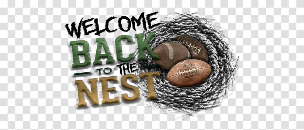 Welcome Back Nest For American Football, Sport, Snake, Animal, Bread Transparent Png