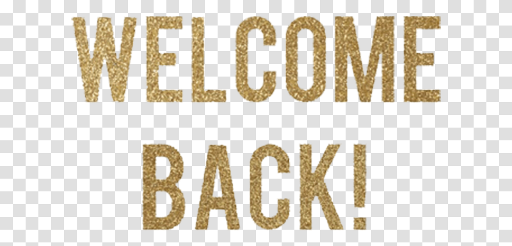 Welcome Back, Rug, Word, Alphabet Transparent Png