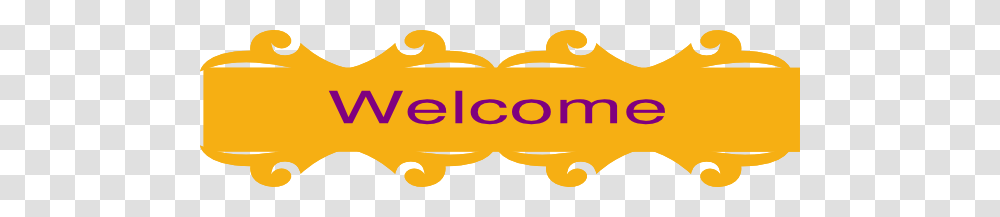 Welcome Banner Clip Art, Label, Food, Sticker Transparent Png