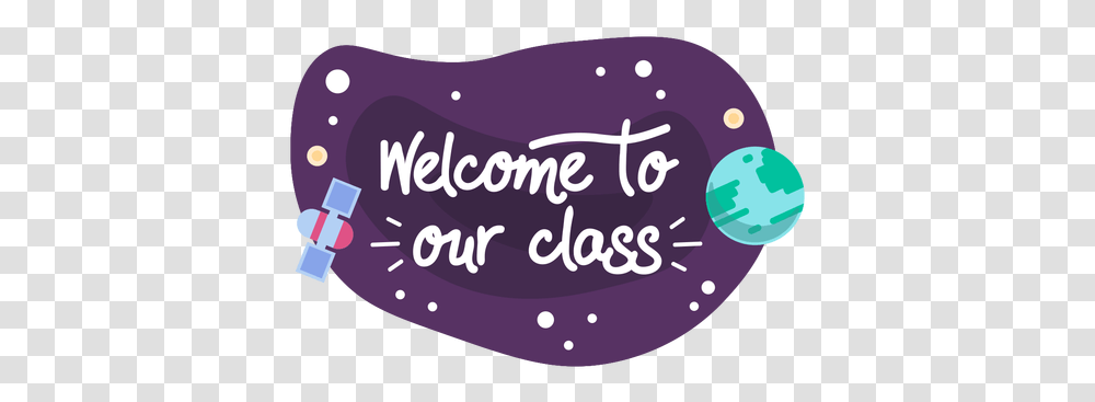 Welcome Class Space Sticker Icon Welcome To Class Space, Label, Text, Sweets, Food Transparent Png