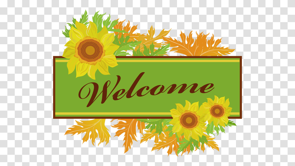 Welcome Clipart Clipart Cliparts For You Welcome Clipart, Plant, Sunflower, Outdoors Transparent Png