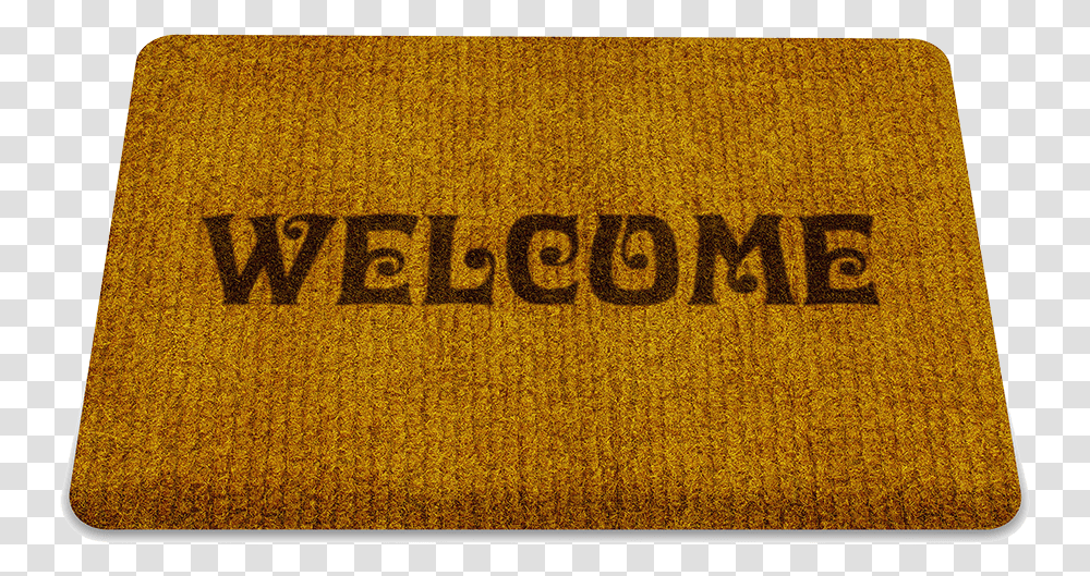 Welcome Doormat Rug, Word Transparent Png