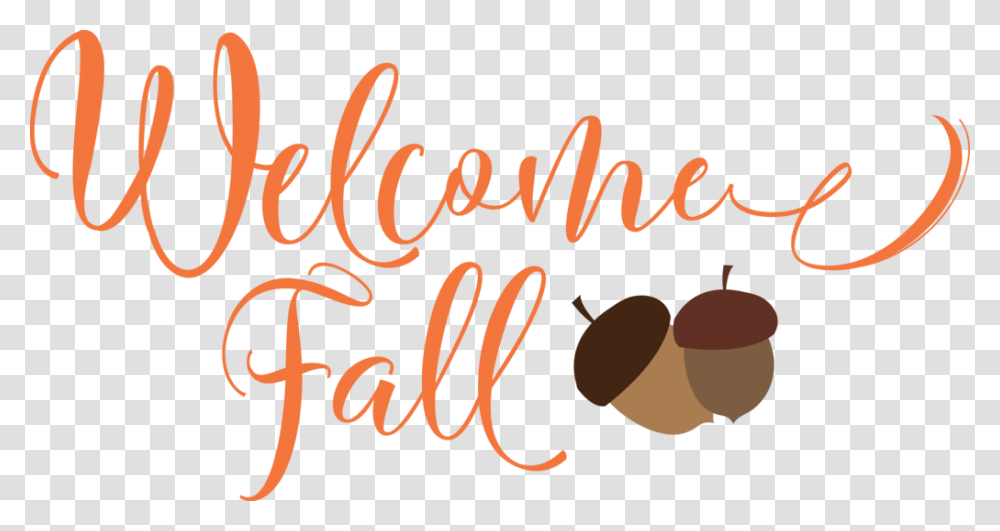 Welcome Fall Clip Art, Calligraphy, Handwriting, Alphabet Transparent Png