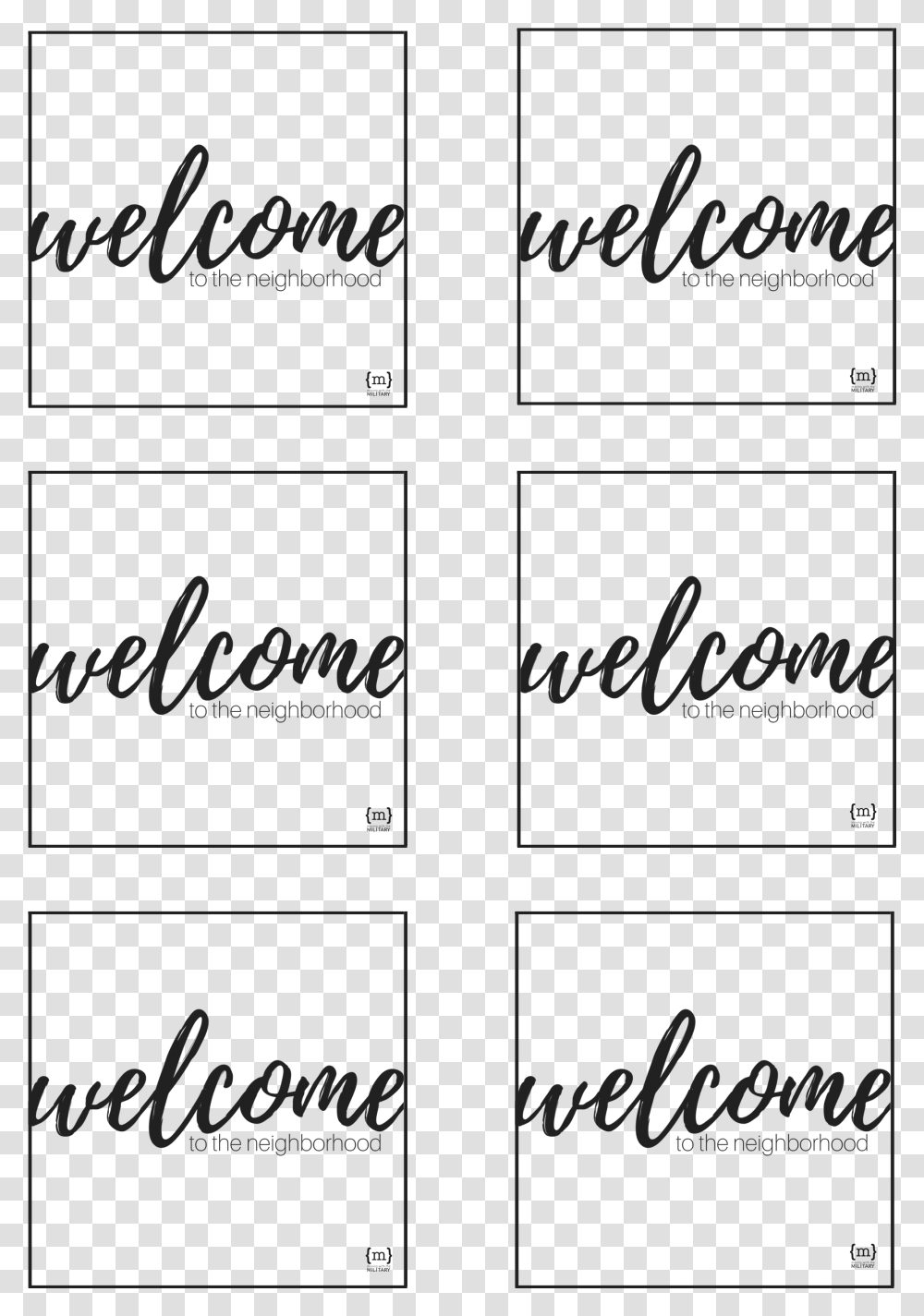Welcome Gift Tag, Alphabet, Label, Outdoors Transparent Png
