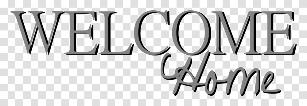 Welcome Home Banner Black, Alphabet, Weapon, Shears Transparent Png