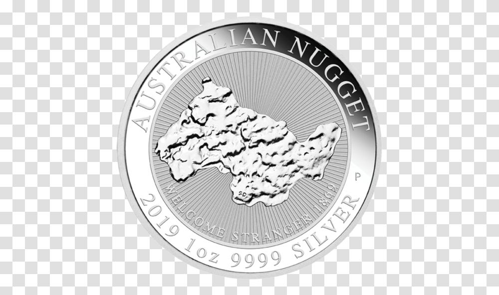 Welcome Stranger Coin Silver, Money, Nickel, Tiger, Wildlife Transparent Png