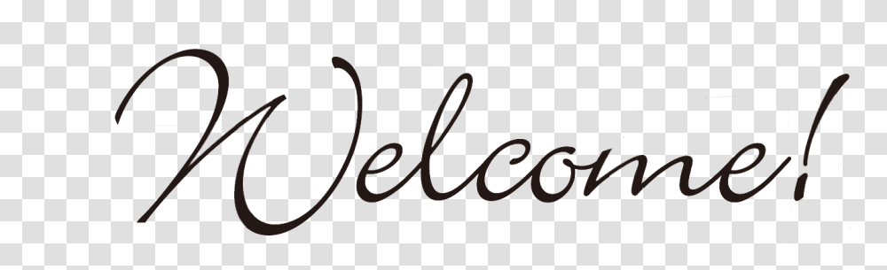 Welcome, Calligraphy, Handwriting, Label Transparent Png