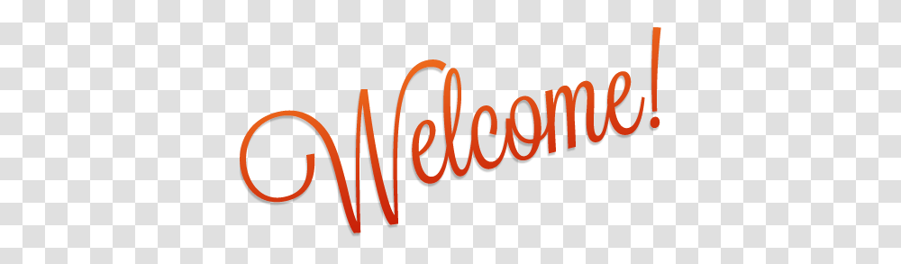 Welcome, Handwriting, Calligraphy, Label Transparent Png