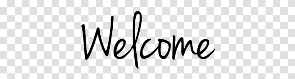 Welcome, Handwriting, Scissors, Blade Transparent Png