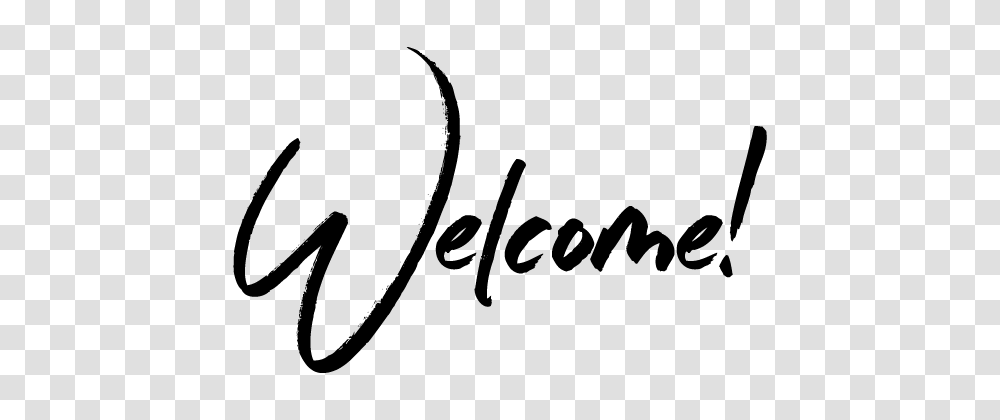 Welcome, Handwriting, Signature, Autograph Transparent Png