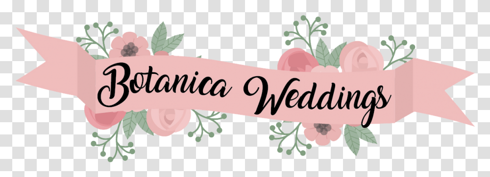 Welcome To Botanica Weddings Wedding Banner Design, Label, Plant, Sticker Transparent Png