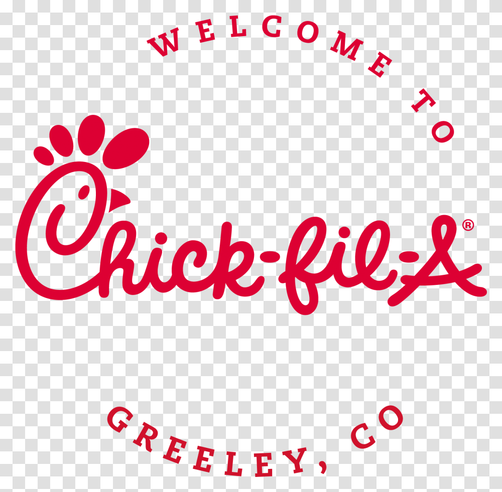Welcome To Chick Fil A Greeley Co Chick Fil, Alphabet, Word, Number Transparent Png