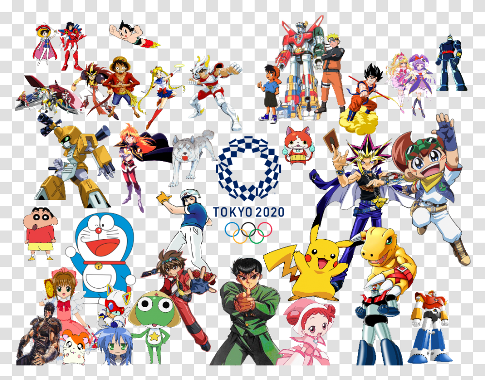Welcome To Idea Wiki Tokyo 2020 Olympics Anime, Person, Comics, Book, Poster Transparent Png