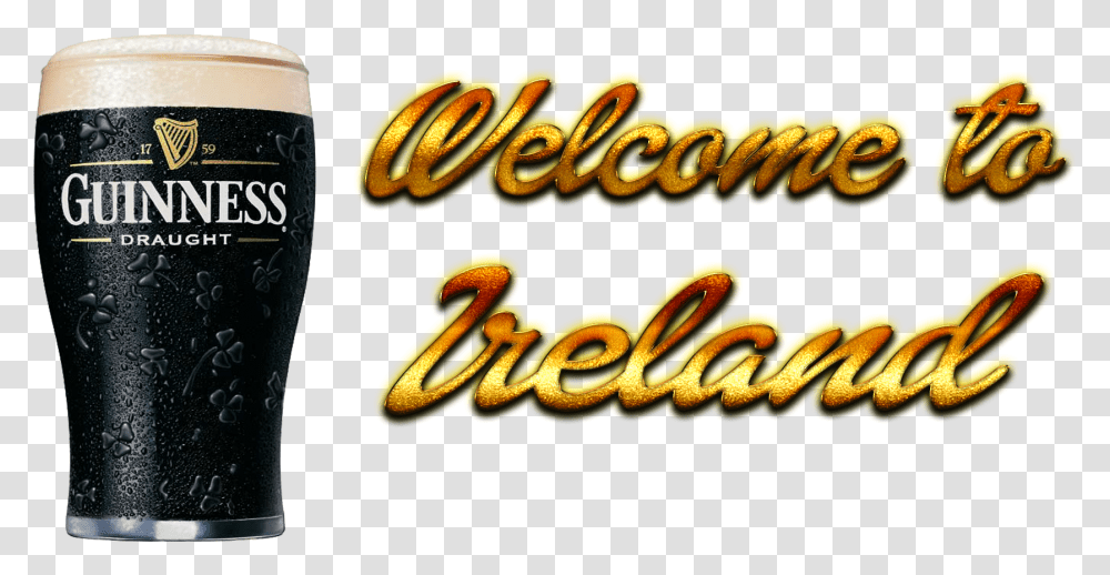 Welcome To Ireland Welcome To Ireland Guinness, Sweets, Food, Meal, Dish Transparent Png
