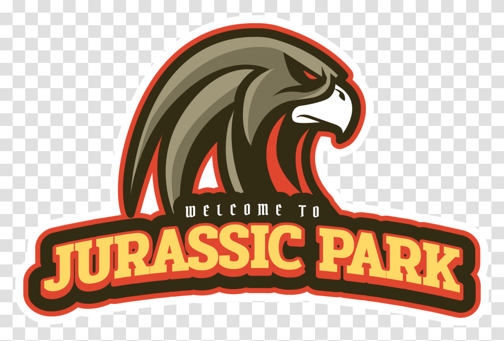Welcome To Jurassic Park Download, Logo, Trademark Transparent Png