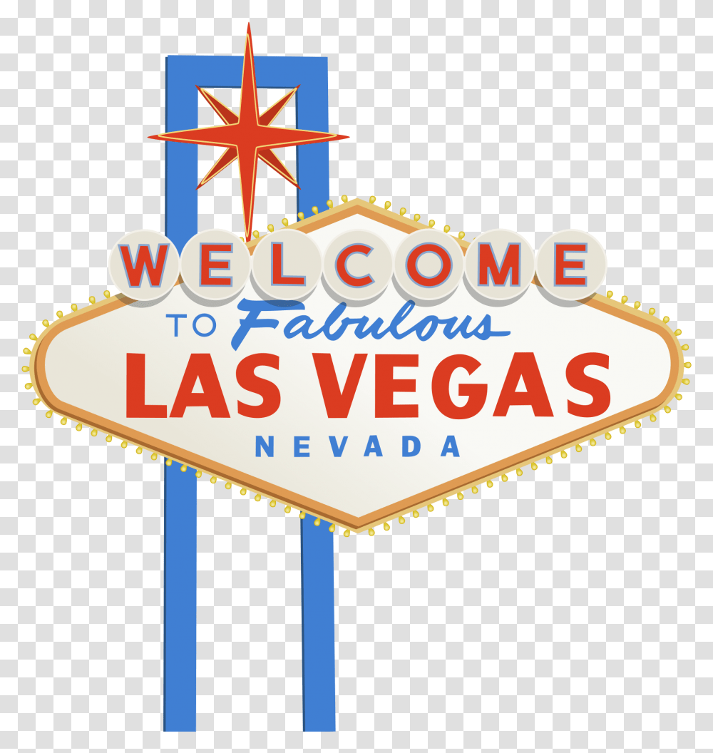 Welcome To Las Vegas Clip Art, Cross, Sign Transparent Png