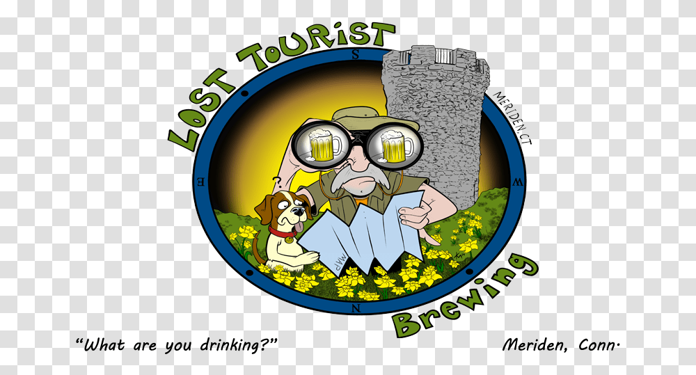 Welcome To Lost Tourist Brewing Language, Binoculars, Sunglasses, Accessories, Accessory Transparent Png