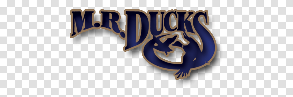 Welcome To M Mr Ducks Ocmd Logo, Text, Symbol, Animal, Alphabet Transparent Png