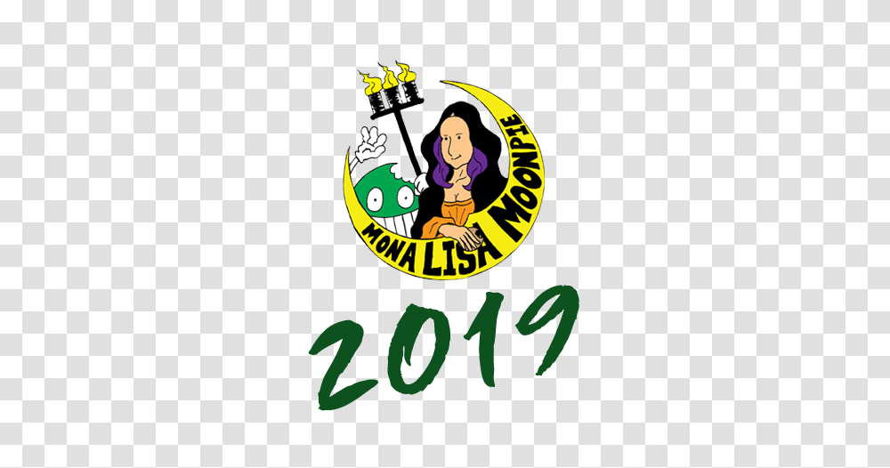 Welcome To Mona Lisa And Moonpie Parade Mona Lisa And Moon Pie, Logo, Trademark, Emblem Transparent Png