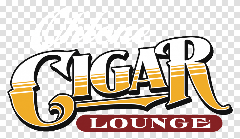 Welcome To Ohlone Cigar Lounge Logo Cigar Lounge Clipart, Word, Alphabet Transparent Png