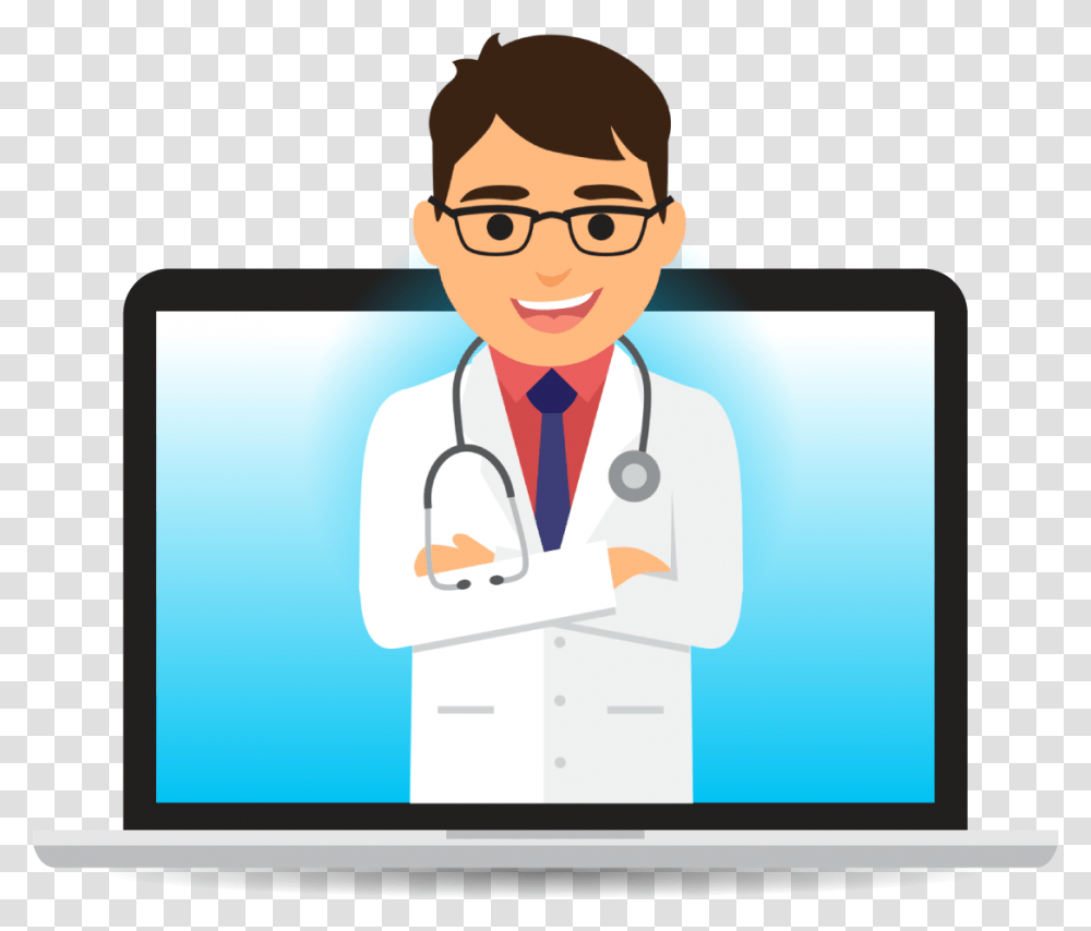 Welcome To P2p Doctor P2p Doctor, Lab Coat, Person, Electronics Transparent Png