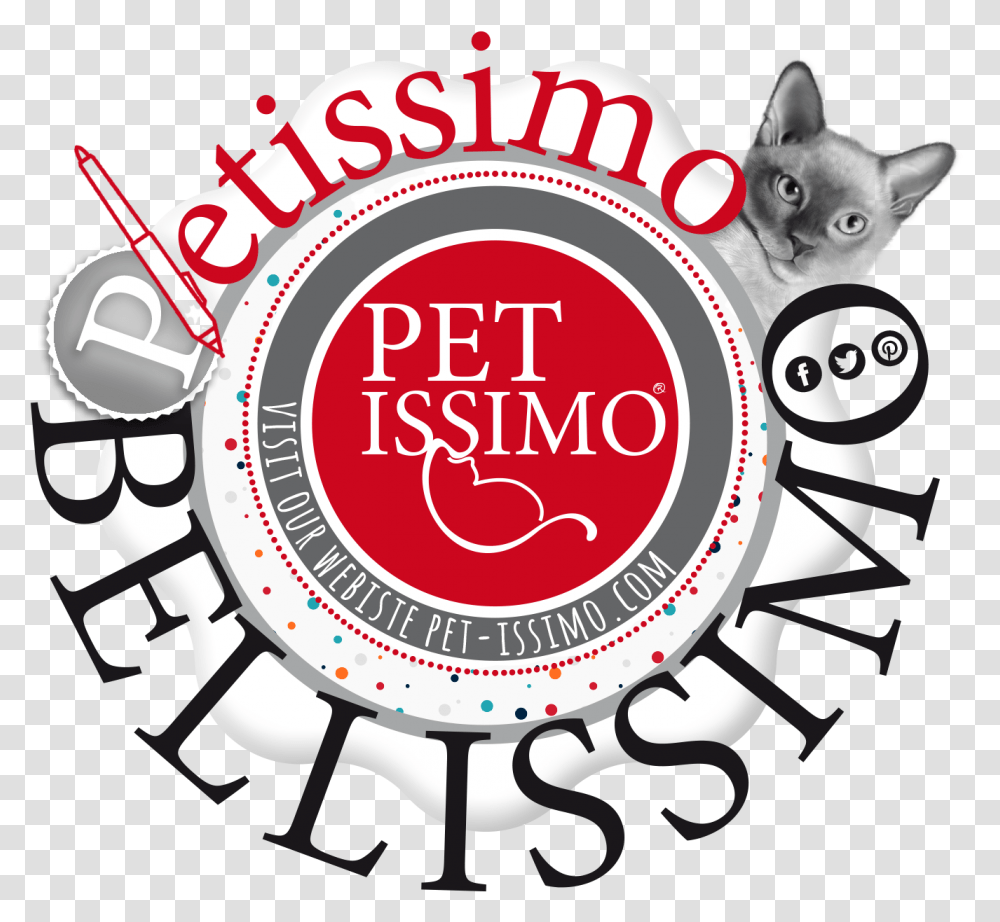 Welcome To Petissimo Graphic Design For Pet Services Circle, Label, Text, Logo, Symbol Transparent Png