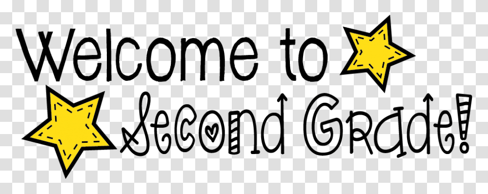 Welcome To Second Grade Clipart Welcome To Second Grade Banner, Word, Alphabet, Letter Transparent Png