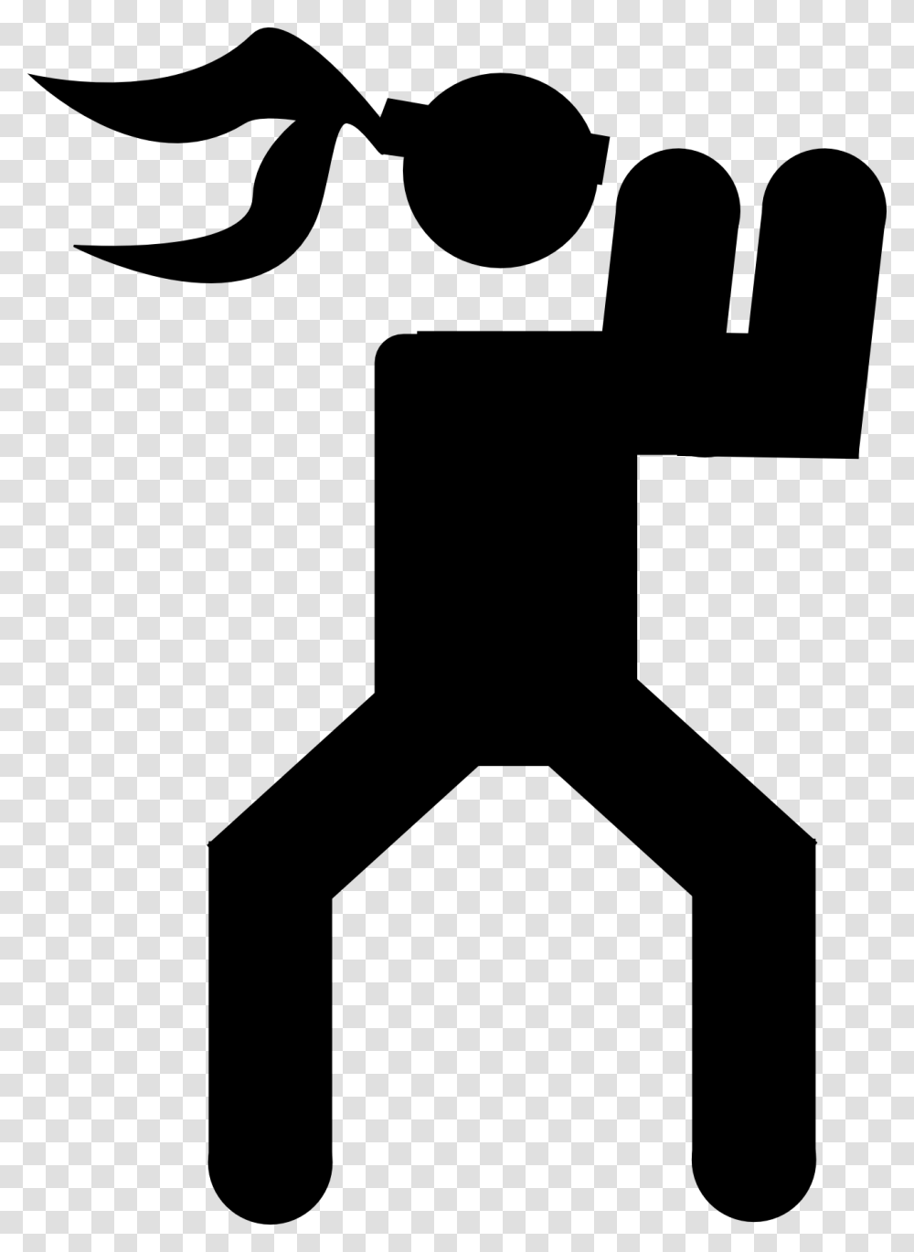 Welcome To Self Defense Classes In Palm Beach Gardens Self, Stencil, Silhouette, Cross Transparent Png