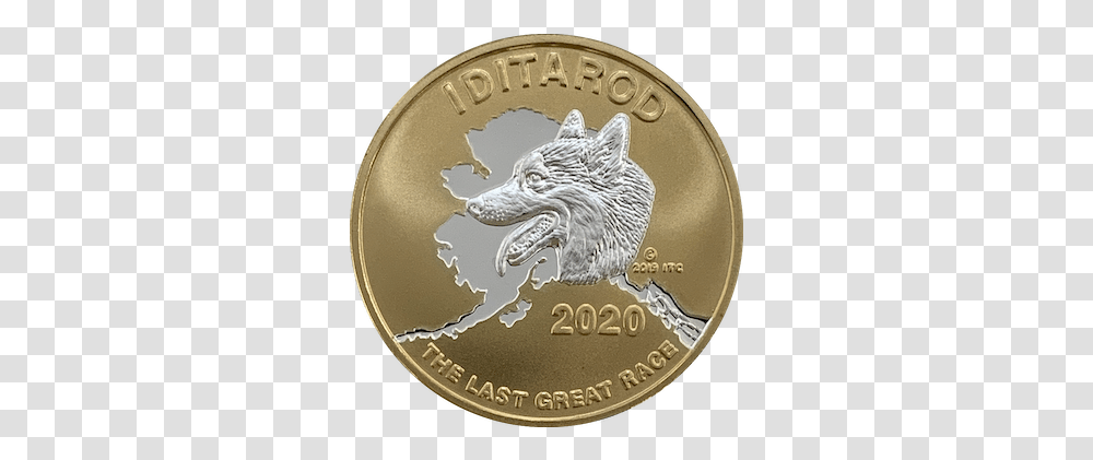 Welcome To The Alaska Mint Home Of Finest Gold Silver Iditarod 2020, Coin, Money, Nickel, Cat Transparent Png