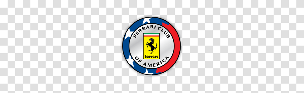 Welcome To The Ferrari Club Of America, Logo, Trademark, Badge Transparent Png
