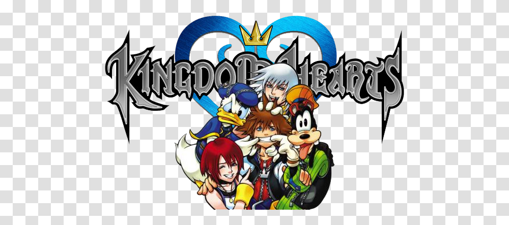 Welcome To The Kingdom Hearts Thread Kingdom Hearts Widescreen Wallpaper Sora Riku And Kairi, Person, Human, Comics, Book Transparent Png