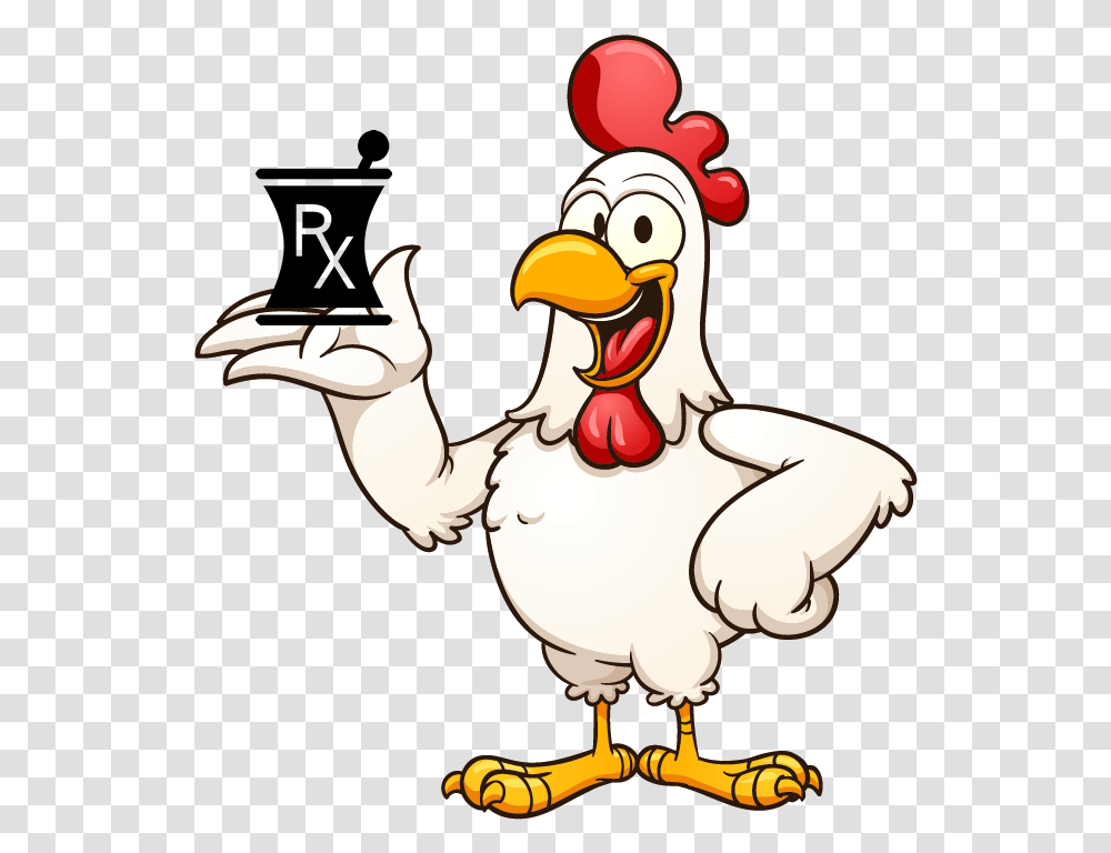 Welcome To The Pharmacy Free Chicken Clipart, Animal, Bird, Poultry, Fowl Transparent Png