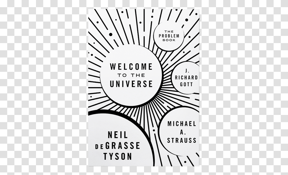 Welcome To The Universe Problem Book Welcome To The Universe, Label, Paper, Poster Transparent Png